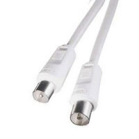 Hama Antenna Cable Coaxial Male Plug - Coaxial Female Jack, 10 m, 85 dB (00043565)